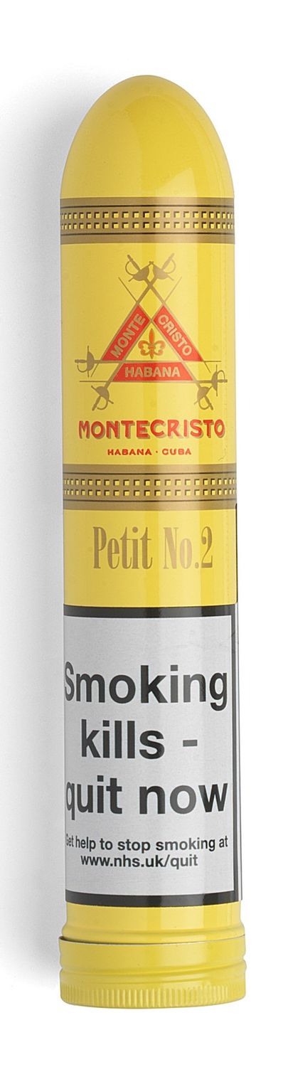 Montecristo Petit No. 2 Tubo, Size: Single Cigar