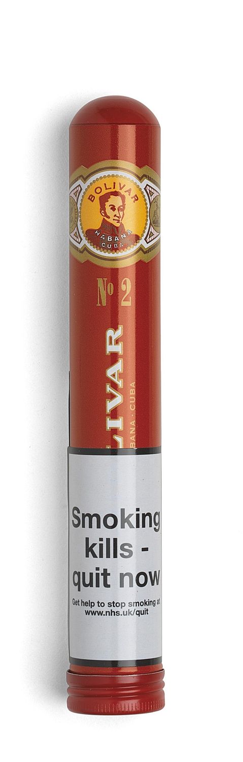 Bolivar Tubos No.2 Tubo, Size: Single Cigar