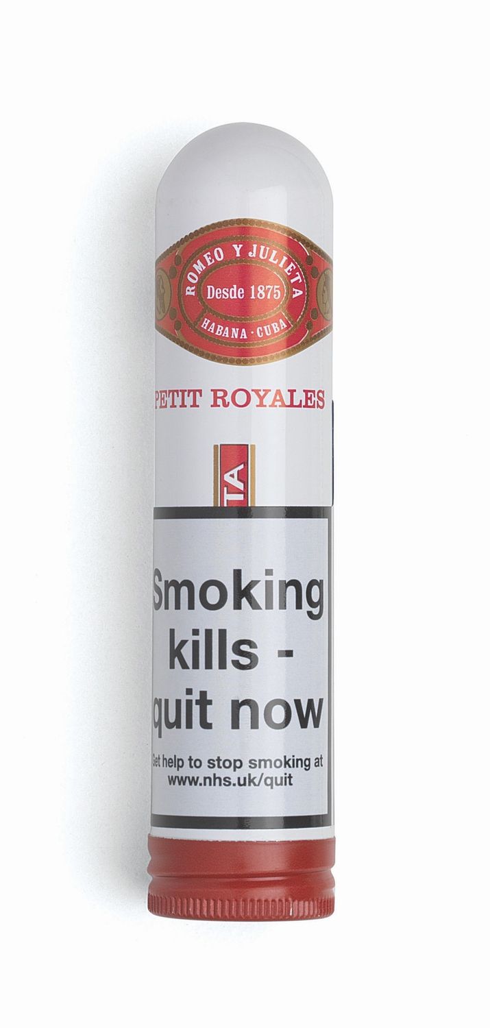 Romeo y Julieta Petit Royales Tubo, Size: Single Cigar