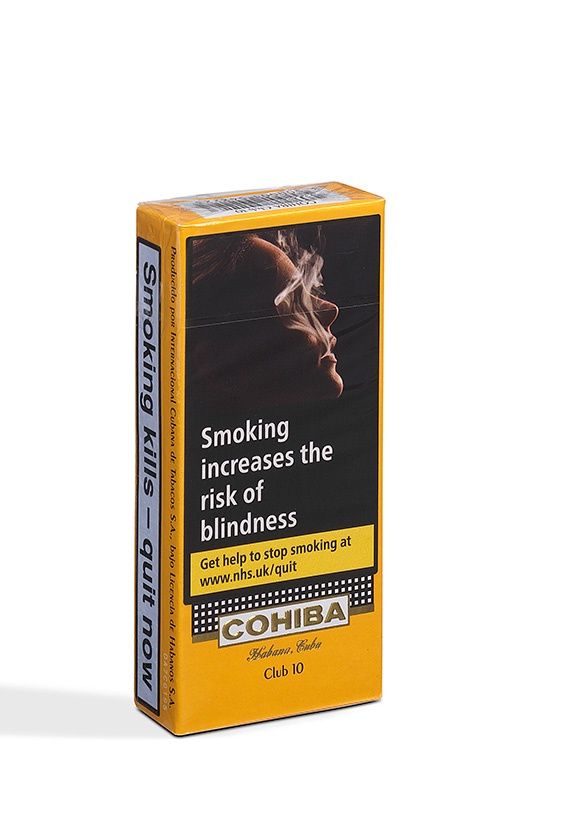 Cohiba Clubs 10, Size: Single Pack