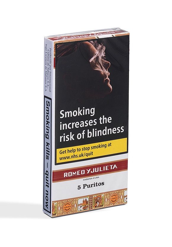 Romeo Y Julieta Puritos 5 Pack, Size: Single Pack