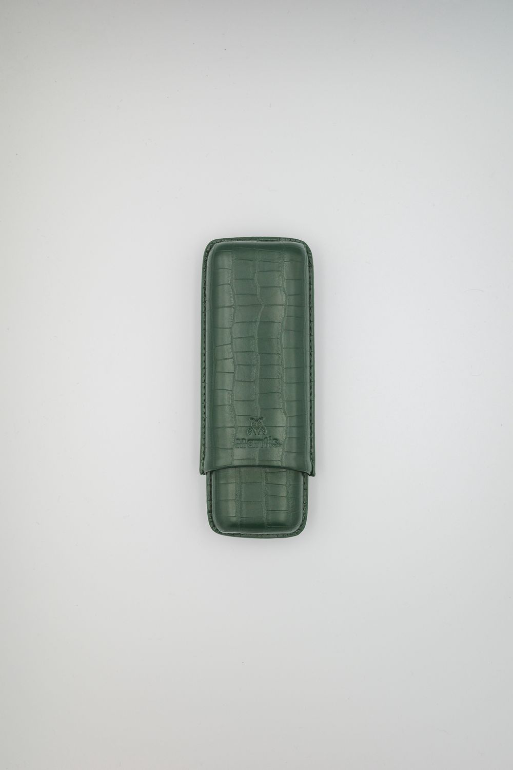 Mantis NeoCase Croc Cigar Case, Colour: Forest Green