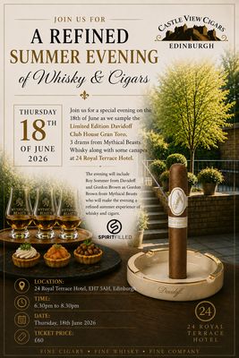 18th June 2026 - Davidoff and Mythical Beasts Event