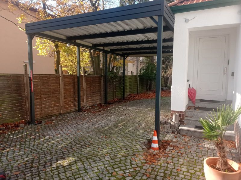 Carport fur Wohnmobil Wohnwagen 400x700x350