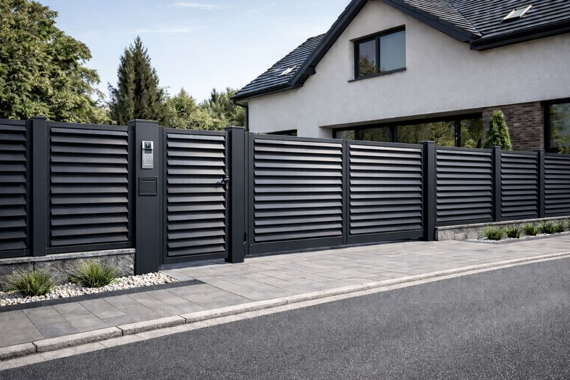 Jalousie Sichtschutz Zaune