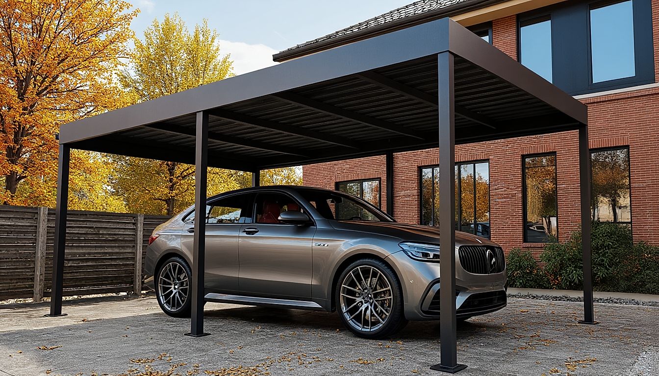 Carport ohne Wande 300x500