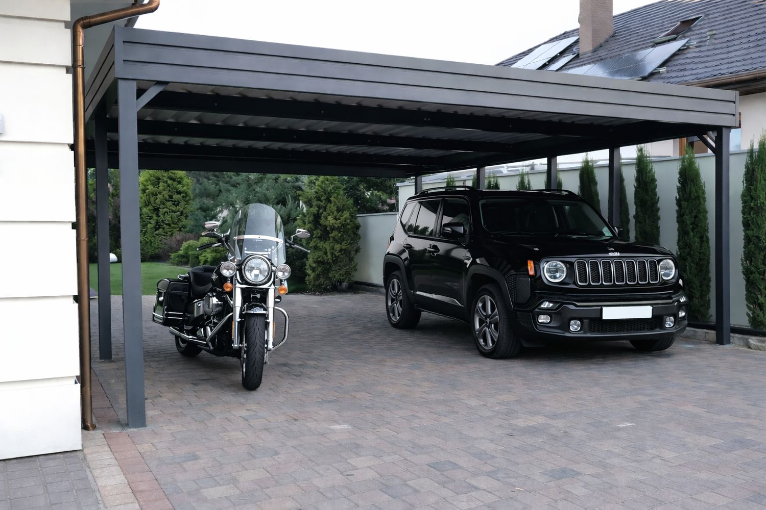 Carport 600x600 ohne Wande