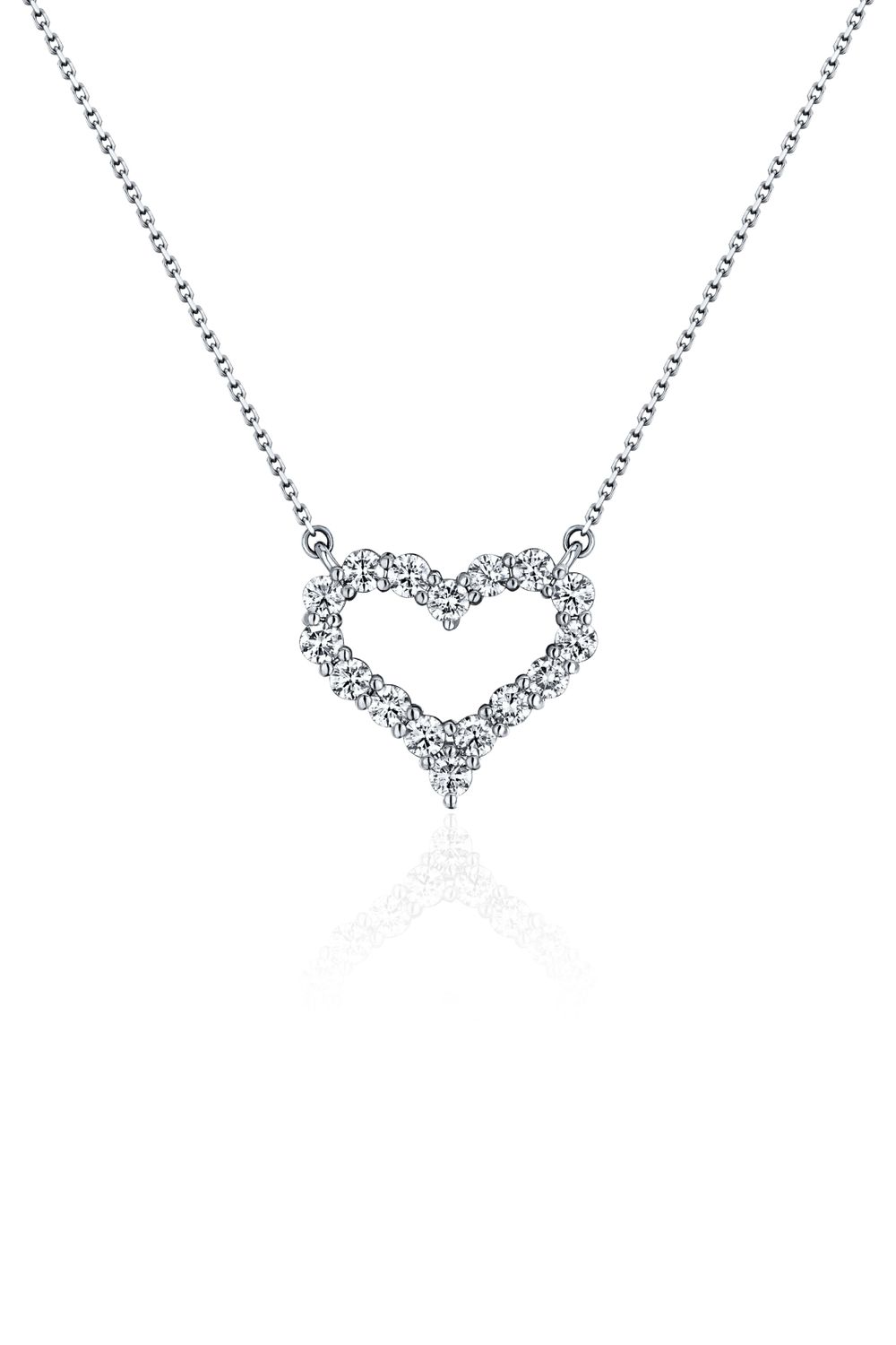 ​Radiant Heart Diamond Pendant – 1.2 Carats
