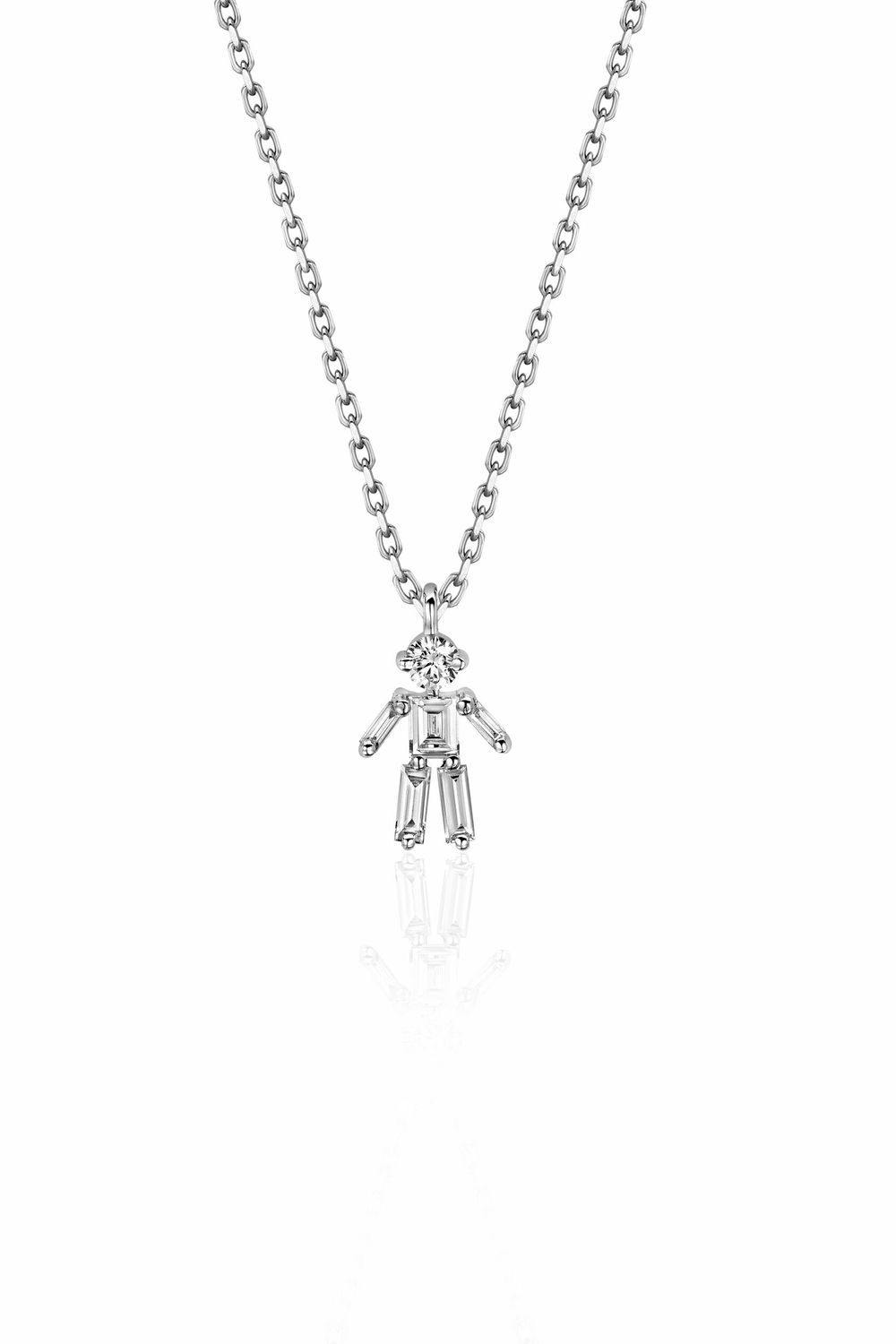​“Boy” Diamond Pendant – 0.3 Carat