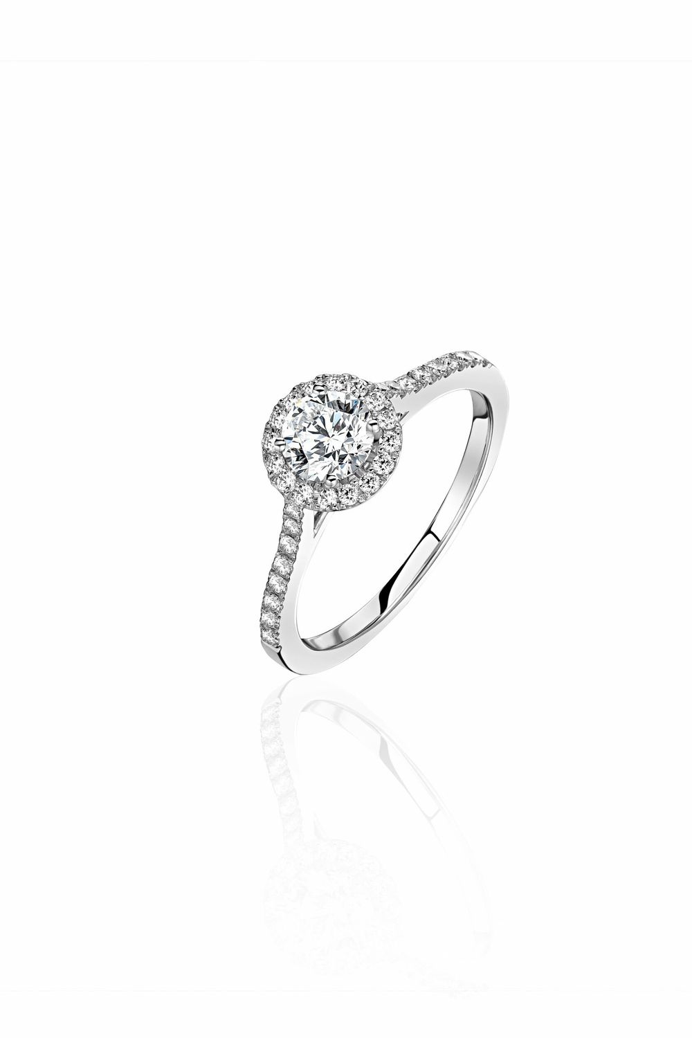 Round-Cut Diamond Ring – 0.5 Carat