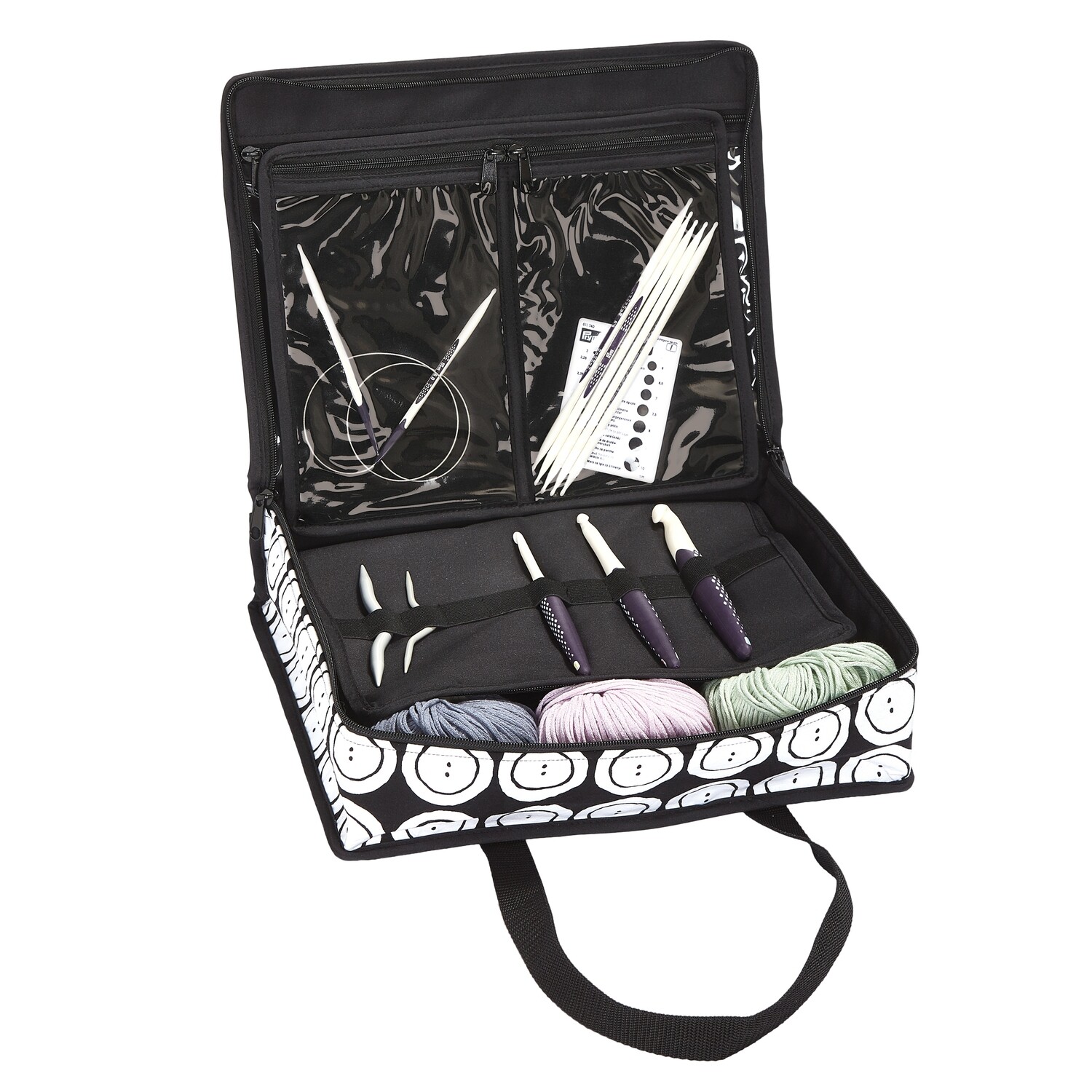 All-in-one bag Buttons