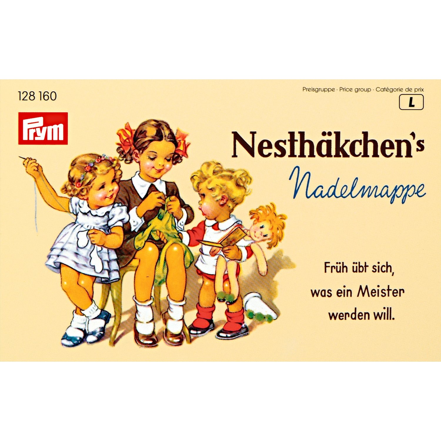 Needle assortment pack 'Nesthäkchen' and threader