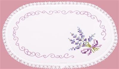 Doily Lavender bouquet