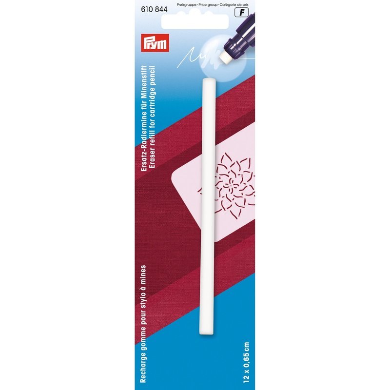 Eraser refill for cartridge pencil