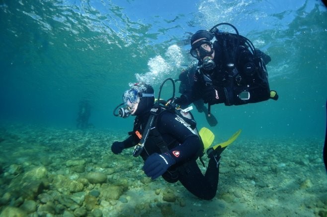 Bautizo de buceo