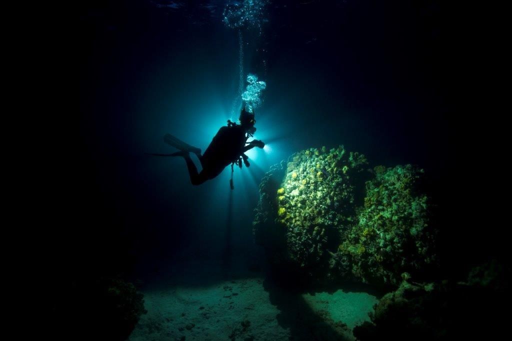 Especialidad de Buceo Nocturno