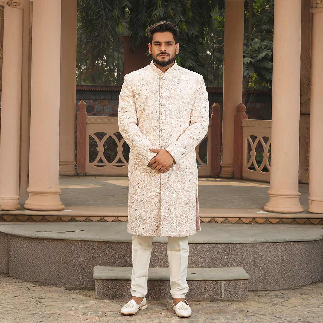 Magnificent Ivory Sherwani
