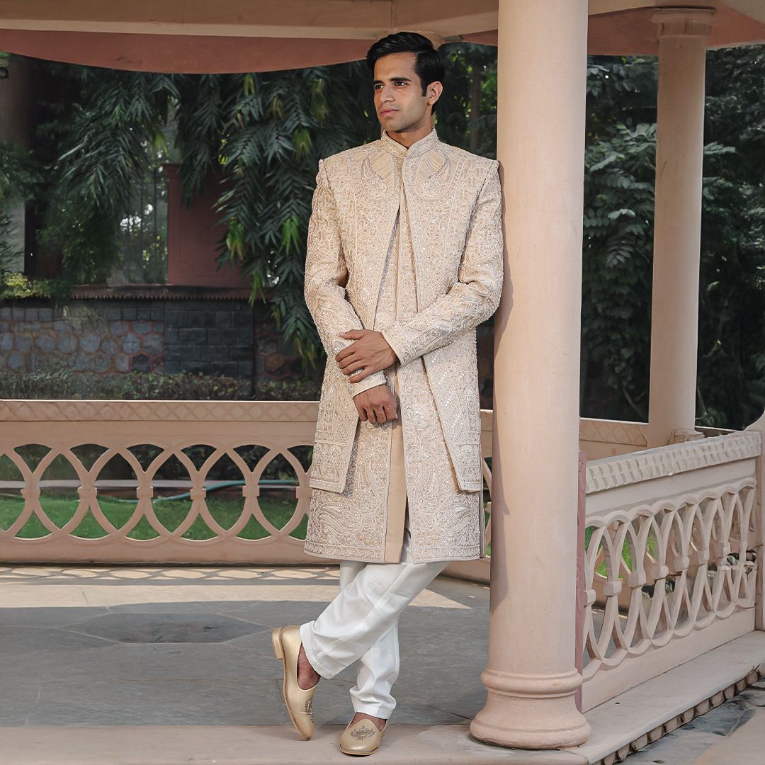 Rose Monarch Sherwani