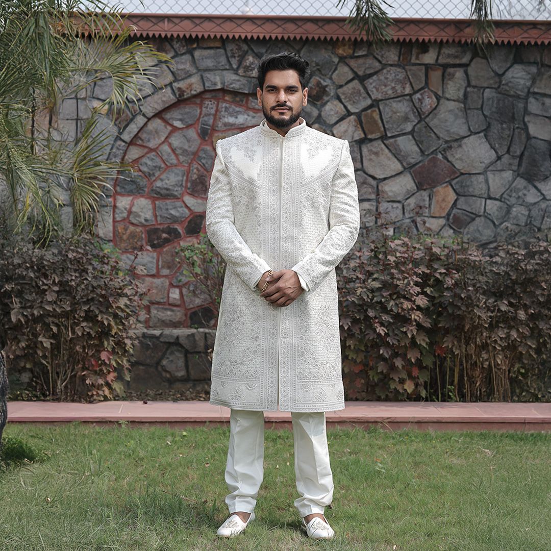 Ivory Sovereign Sherwani