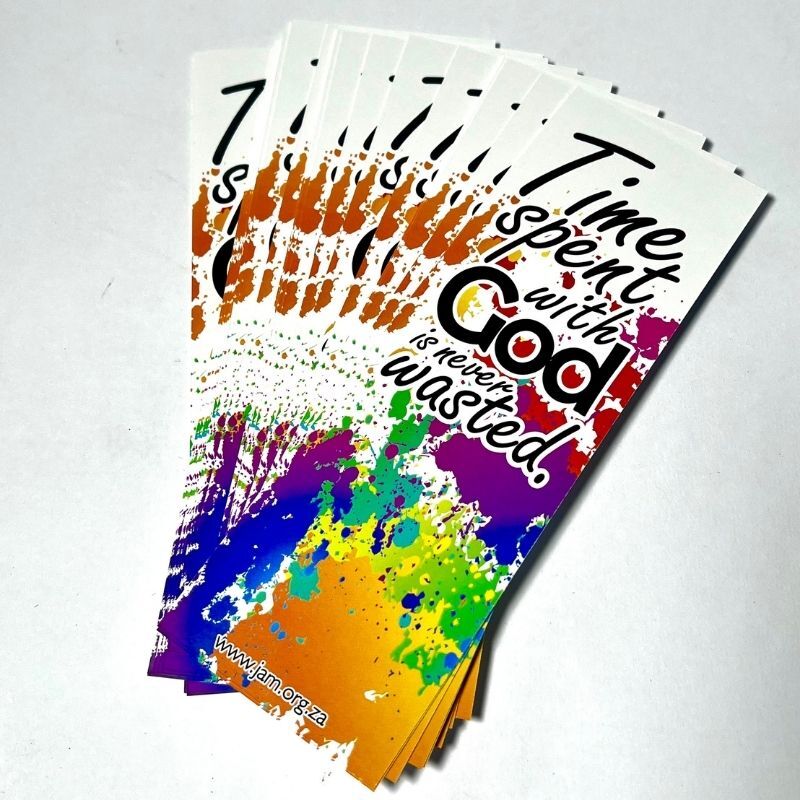Quiet Time Info Card - Bookmark