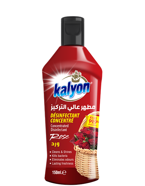 مطهر ومنظف للأسطح بالورد 150مل