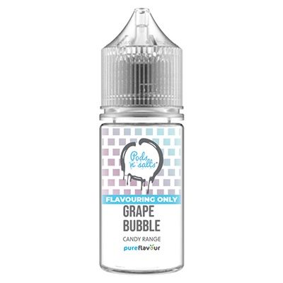 PODS N SALTS GRAPE BUBBLE SALT/MTL 30ML