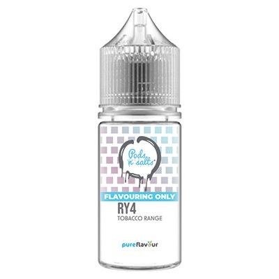 PODS N SALTS RY4 TOBACCO SALT/MTL 30ML PODS N SALTS RY4 TOBACCO SALT/MTL 30ML