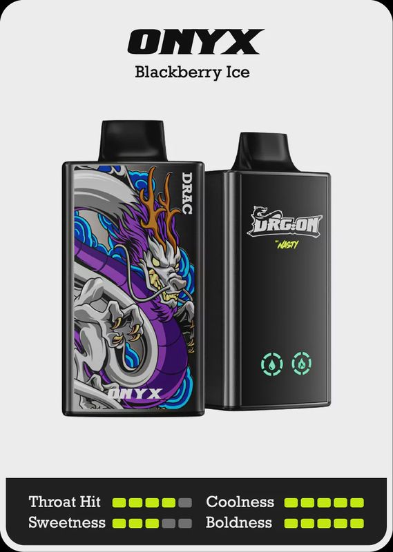 Nasty Dragon 25K Onyx Blackberry Ice 5% Nasty Dragon 25K Onyx Blackberry Ice 5%