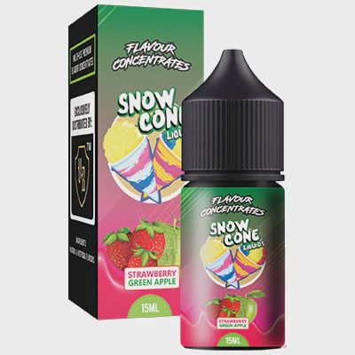 Snow Cone Strawberry Green Apple 15ml Salt/MTL