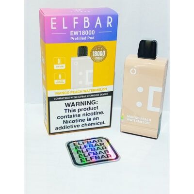 Elfbar EW18000 Pod Mango Peach Watermelon 50mg