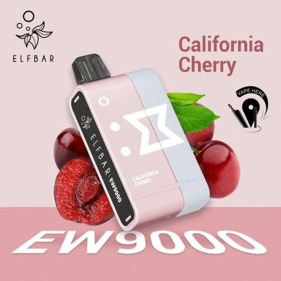Elfbar EW9000 Kit California Cherry 50mg