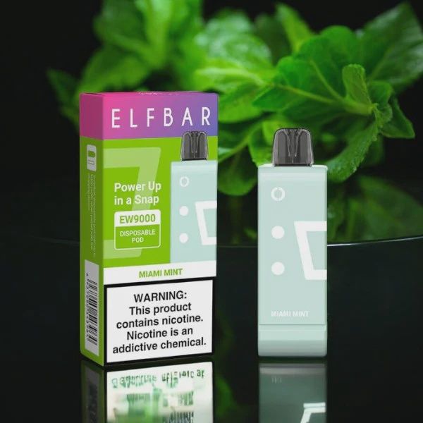 Elfbar EW9000 Miami Mint Pod 50mg Elfbar EW9000 Miami Mint Pod 50mg