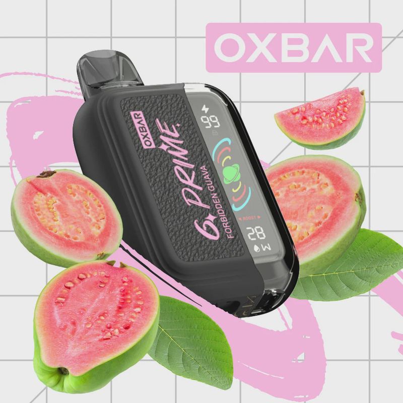 Oxbar GPRIME 25k Forbidden Guava 50mg Oxbar GPRIME 25k Forbidden Guava 50mg