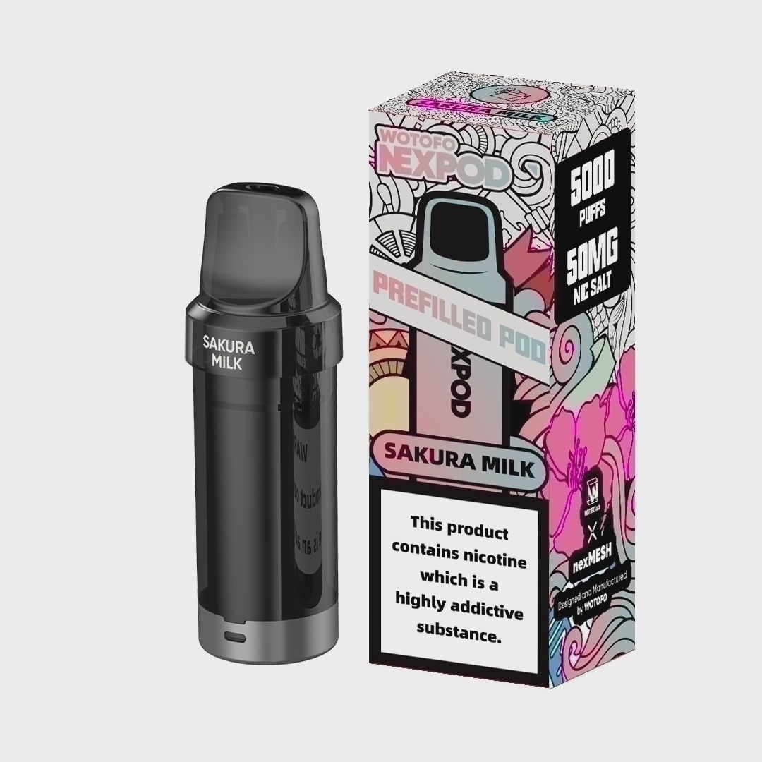Nexpod 5K Sakura Milk 50mg Flavour Pod