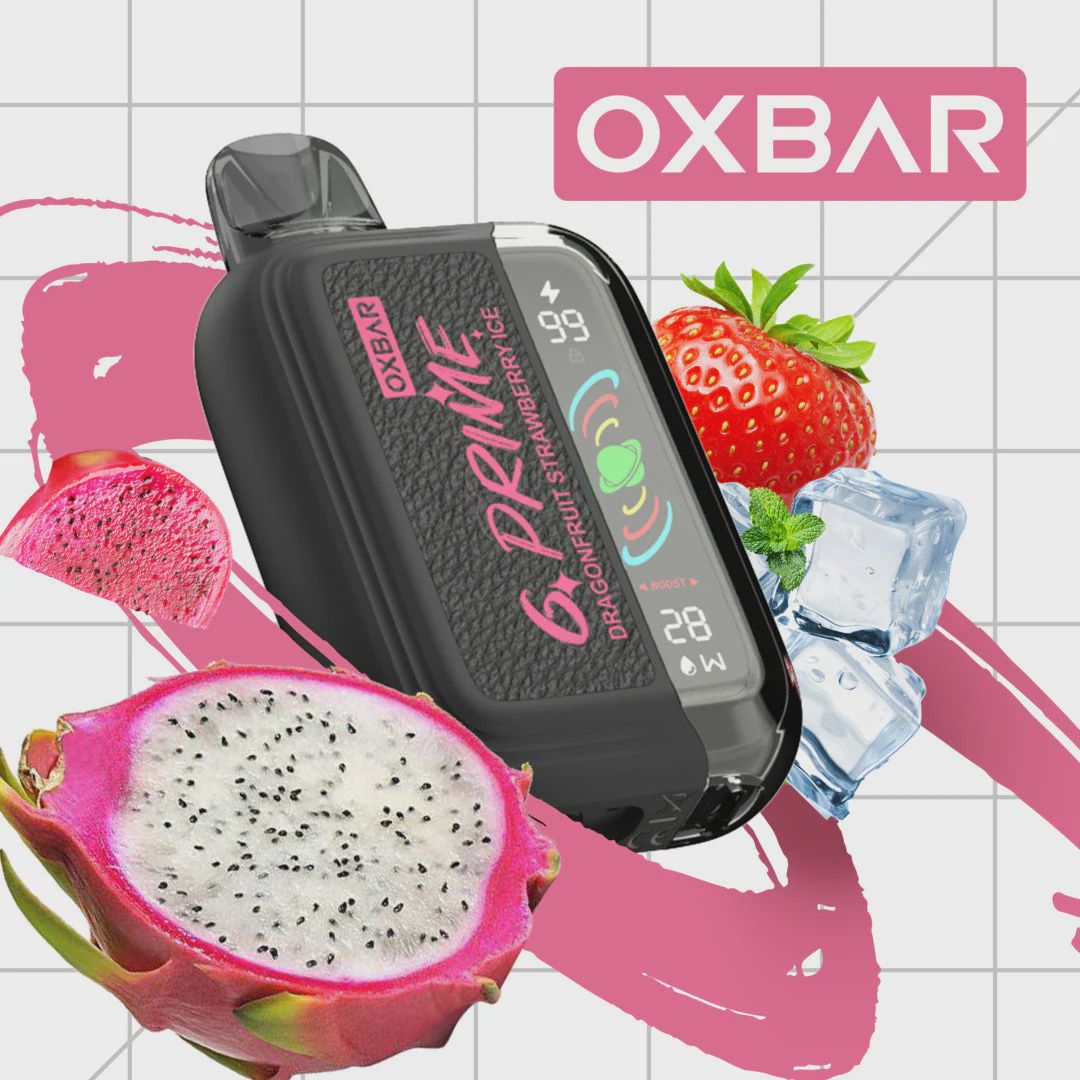 Oxbar GPRIME 25k Dragonfruit Strawberry Ice 50mg
