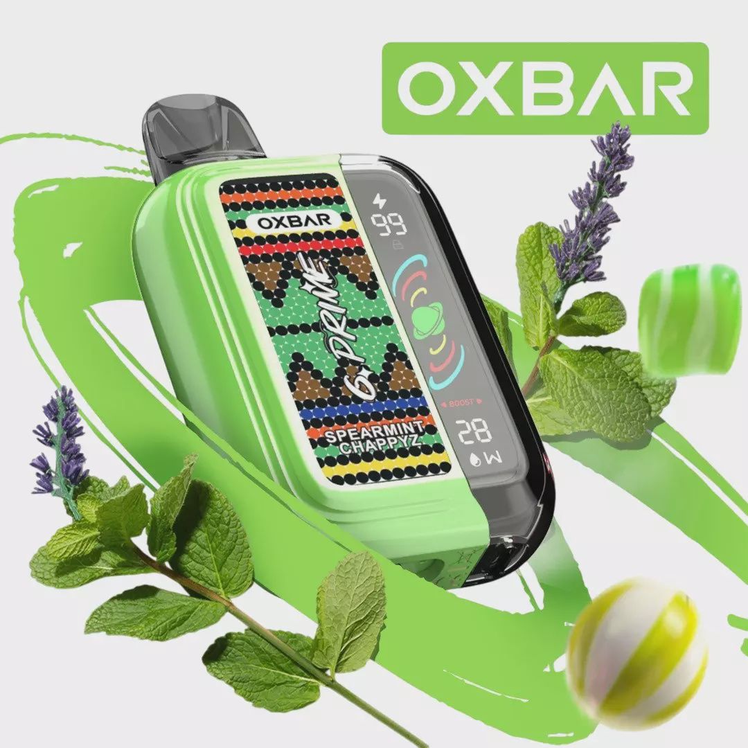 Oxbar GPRIME 25k Spearmint 50mg