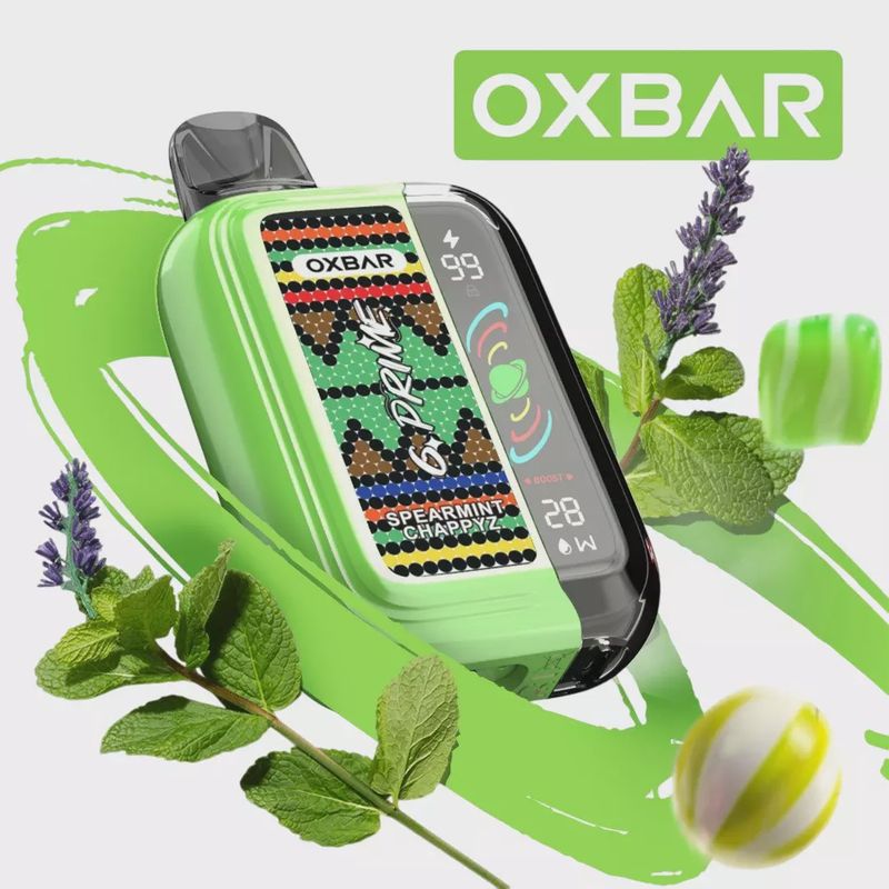 Oxbar GPRIME 25k Spearmint 50mg