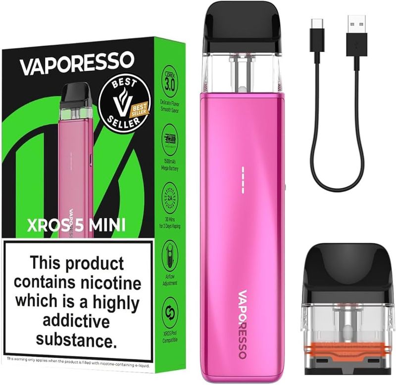 Vaporesso Xros 5 Mini Kit Rose Red