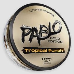 Pablo Gold Nic Pouches, Flavour: Tropical Punch 17mg