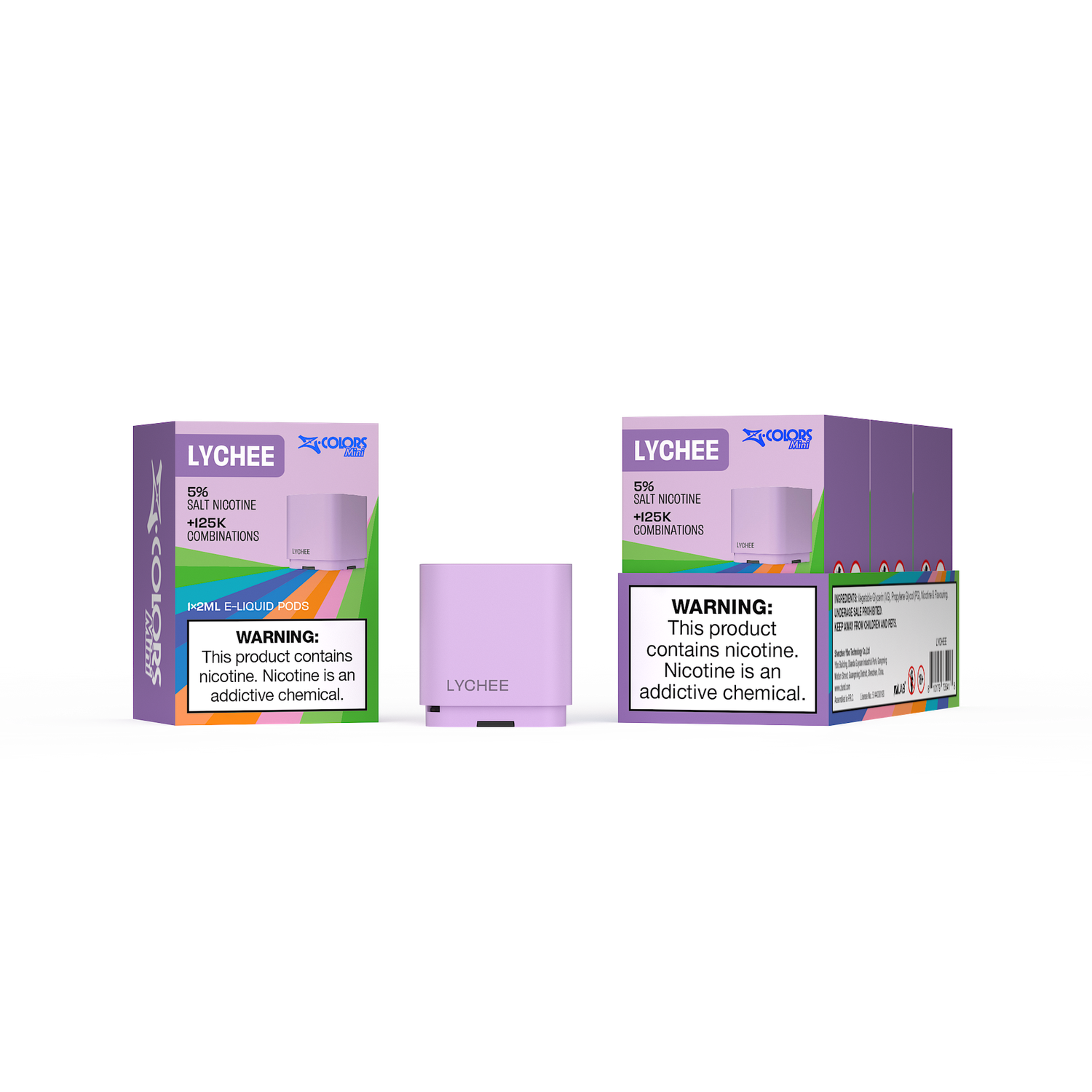 Zland Colours Flavour Pods 50mg