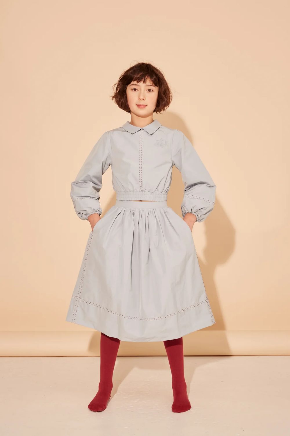 The Middle Daughter In A Roundabout Way Skirt, Blue Moon