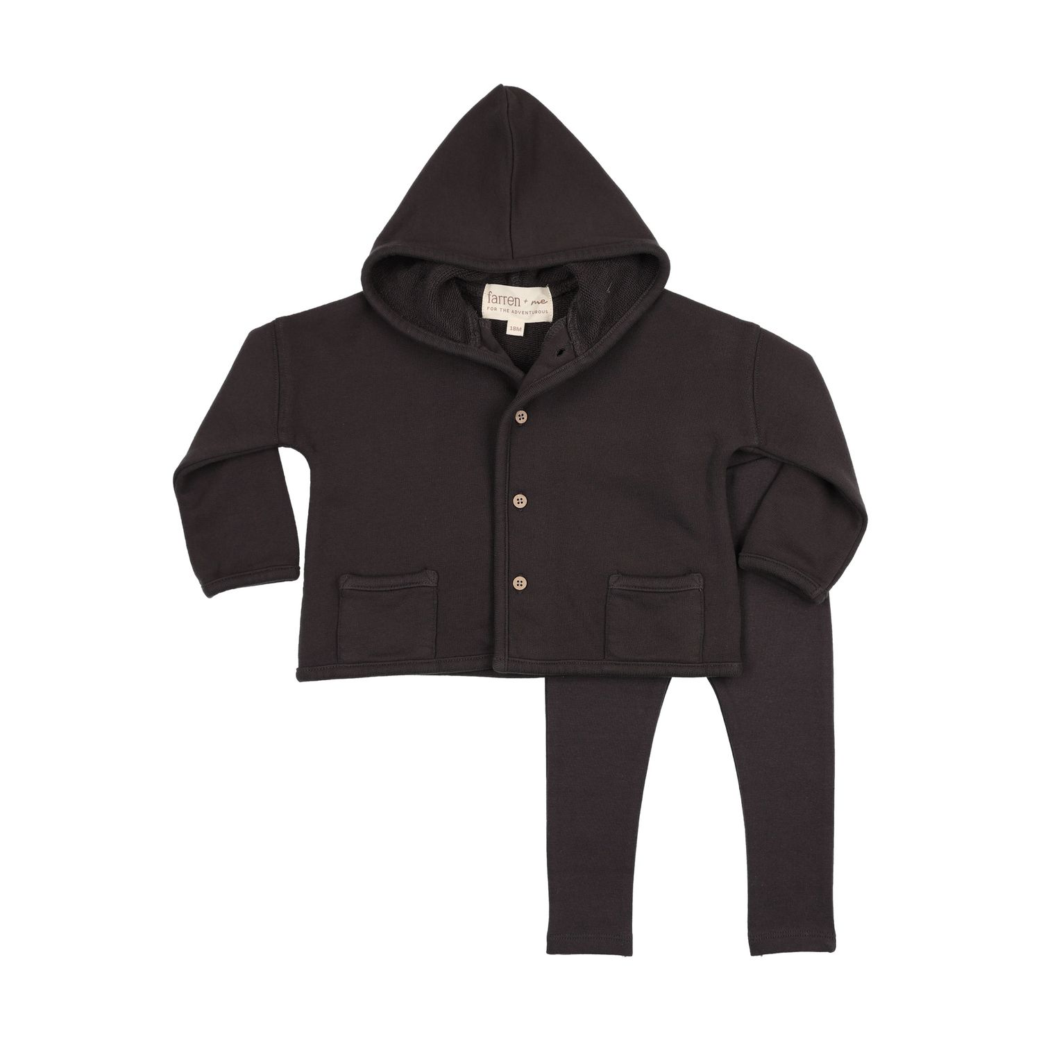 Farren and Me Hooded Cardigan Set