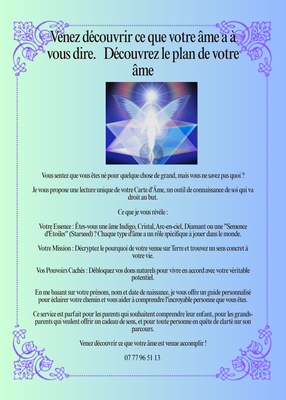 Découvrez le plan de votre âme, Décryptez le pourquoi de votre venue sur Terre et trouvez un sens concret à votre vie.