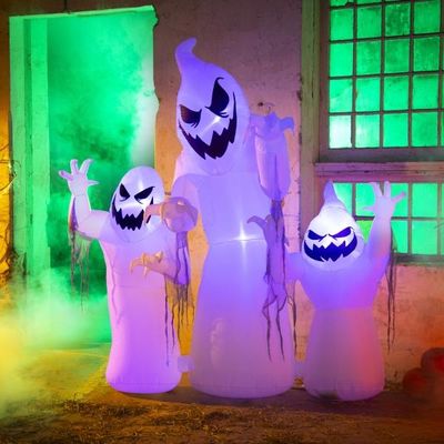 Fantasmas de Halloween JOYIN con LED AutoInflable 1.5 mts
