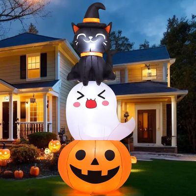 Torre Decorativa de Halloween JOYIN con LED AutoInflable 1.5 mts