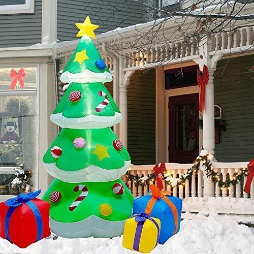 Inflable Navideño Pino Navideño 2.3 metros AutoInflabe