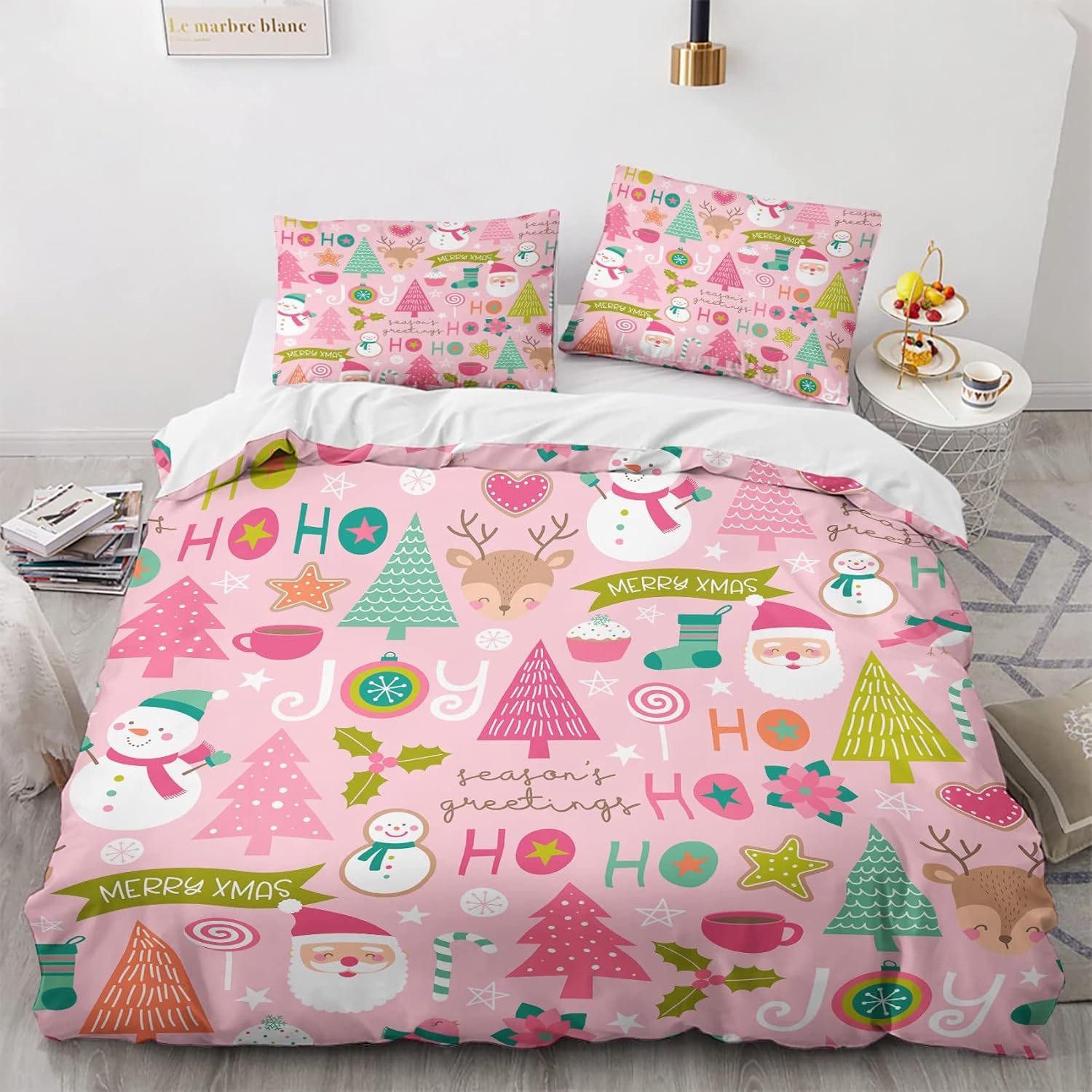 Set Para Cama Completó Navideño No. 05