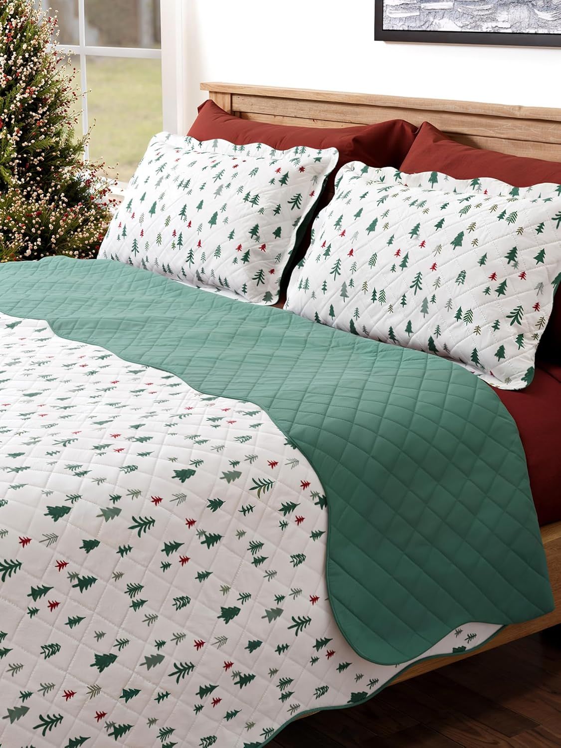 Set Para Cama Completó Navideño No. 08