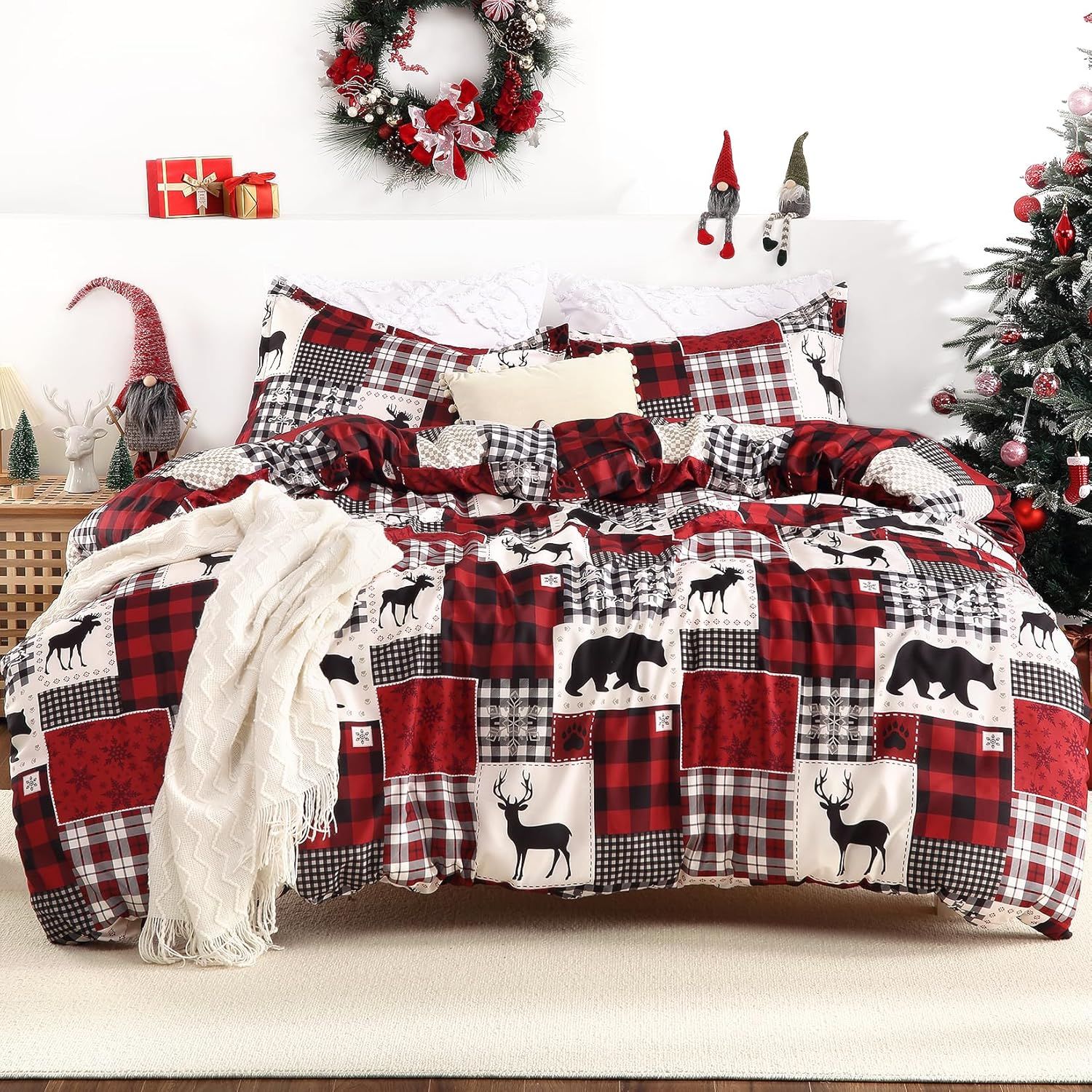 Set Para Cama Completó Navideño No. 13