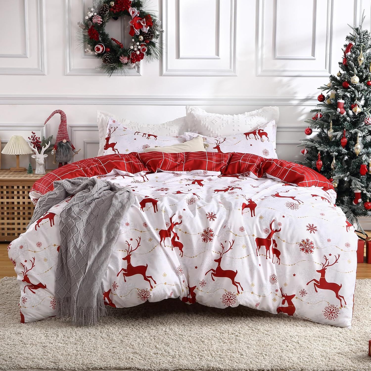 Set Para Cama Completó Navideño No. 18